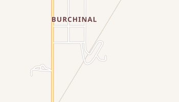 Burchinal, Iowa map