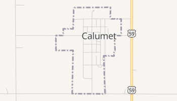 Calumet, Iowa map