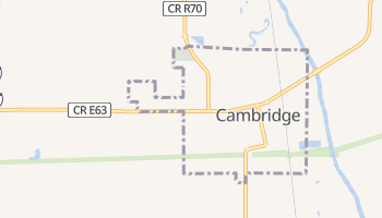 Cambridge, Iowa map