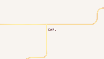 Carl, Iowa map