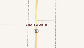 Chatsworth, Iowa map