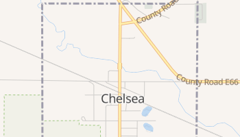 Chelsea, Iowa map