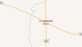 Climbing Hill, Iowa map