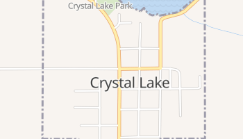 Crystal Lake, Iowa map