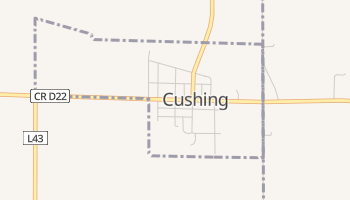 Cushing, Iowa map