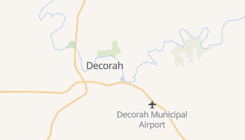 Decorah, Iowa map