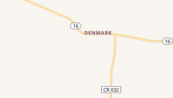 Denmark, Iowa map