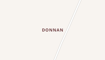 Donnan, Iowa map