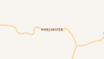 Dorchester, Iowa map