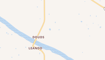 Douds, Iowa map