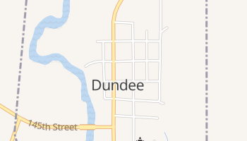 Dundee, Iowa map