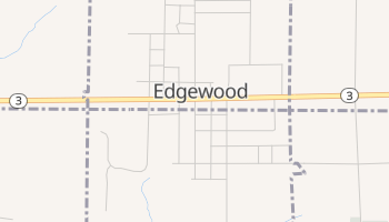 Edgewood, Iowa map