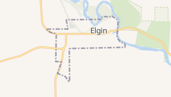 Elgin, Iowa map