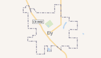 Ely, Iowa map