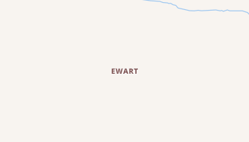 Ewart, Iowa map
