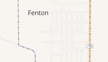 Fenton, Iowa map