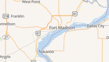 Fort Madison, Iowa map