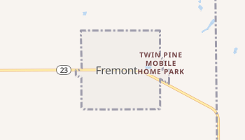Fremont, Iowa map