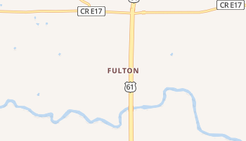 Fulton, Iowa map