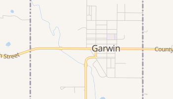 Garwin, Iowa map