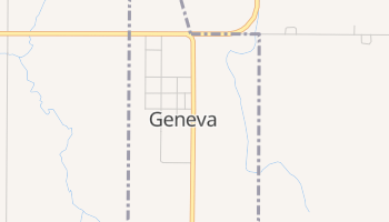 Geneva, Iowa map