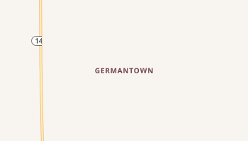 Germantown, Iowa map