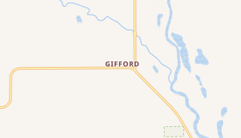 Gifford, Iowa map