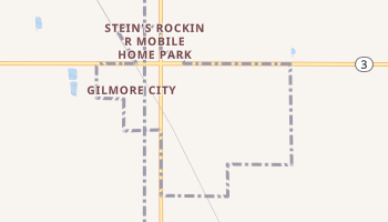 Gilmore City, Iowa map