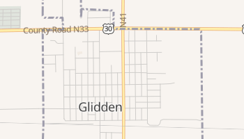 Glidden, Iowa map
