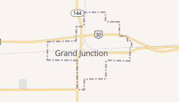 Grand Junction, Iowa map