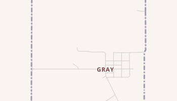 Gray, Iowa map