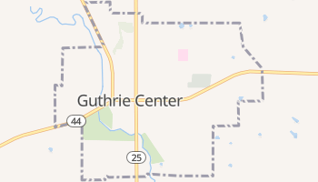 Guthrie Center, Iowa map