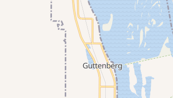 Guttenberg, Iowa map
