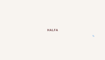 Halfa, Iowa map