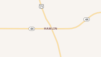 Hamlin, Iowa map