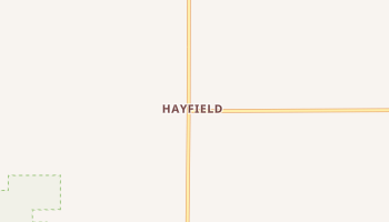 Hayfield, Iowa map