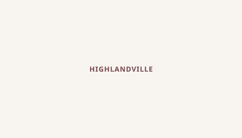 Highlandville, Iowa map