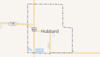 Hubbard, Iowa map