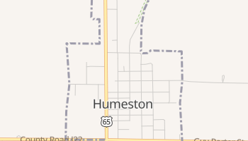 Humeston, Iowa map
