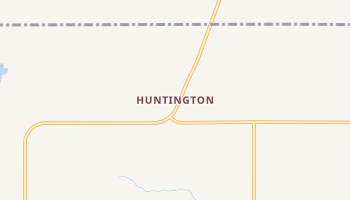Huntington, Iowa map