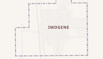 Imogene, Iowa map