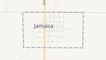 Jamaica, Iowa map
