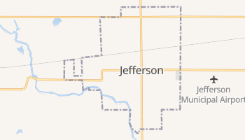 Jefferson, Iowa map