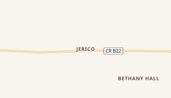 Jerico, Iowa map