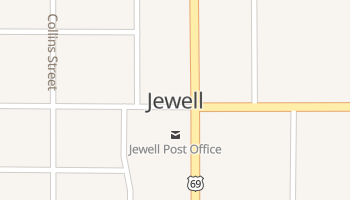 Jewell, Iowa map