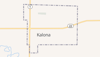 Kalona, Iowa map