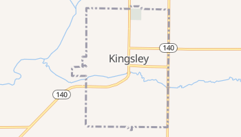 Kingsley, Iowa map