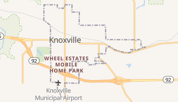 Knoxville, Iowa map