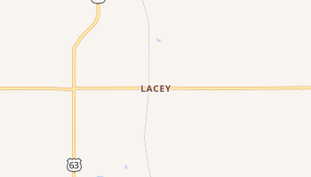 Lacey, Iowa map