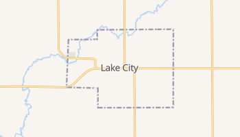 Lake City, Iowa map